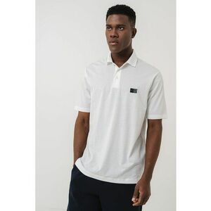 Tricou polo cu logo contrastant imagine