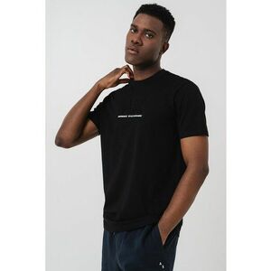 Tricou din bumbac cu logo in relief imagine