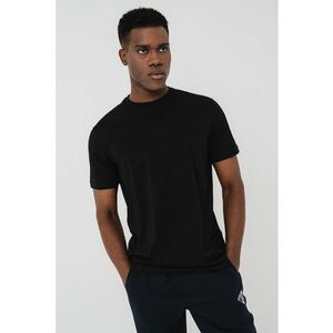 Tricou din bumbac cu logo in relief imagine