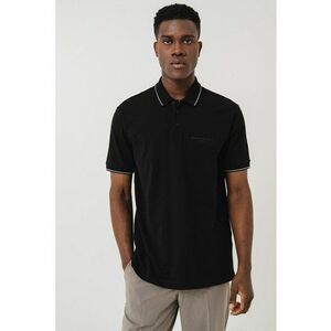 Tricou polo de bumbac imagine