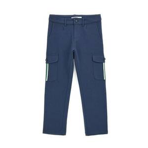 Pantaloni din bumbac cu buzunare cargo imagine