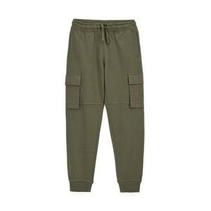 Pantaloni de trening cu model uni si snur de ajustare imagine