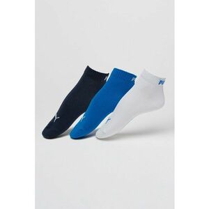 Set de sosete scurte unisex cu detalii logo - 3 perechi imagine