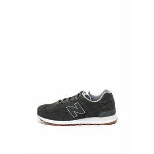 Pantofi sport de piele intoarsa cu insertii textile 574 imagine