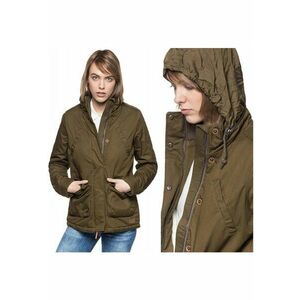 Jacheta de iarna pentru femei - FIELD JACKET Bumbac - Maro imagine