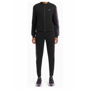 Trening EA7 Emporio Armani - negru - bumbac-poliester - imagine