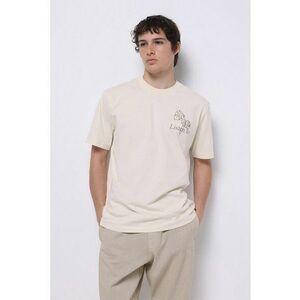 Tricou cu imprimeu text pe partea din spate imagine