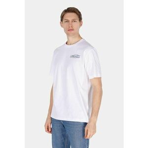 Tricou din bumbac cu imprimeu pe partea din spate imagine