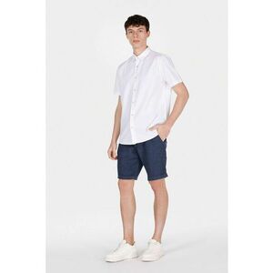 Pantaloni scurti din in cu snur in talie imagine