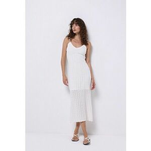 Rochie midi din bumbac imagine