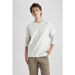 Bluza sport de bumbac cu aspect texturat imagine