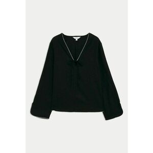 Bluza lejera cu decolteu in V imagine