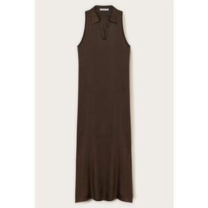 Rochie maxi cu guler imagine