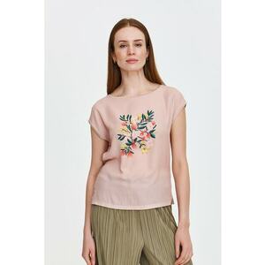 Tricou cu imprimeu floral imagine