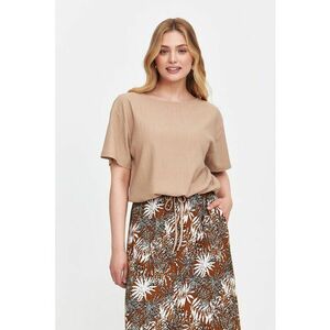 Bluza texturata lejera cu maneci cazute imagine