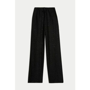 Pantaloni semi-transparenti cu talie inalta imagine