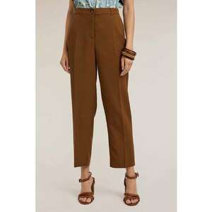 Pantaloni eleganti din amestec de lyocell cu pensa imagine