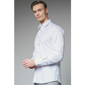 Camasa regular fit cu guler clasic imagine