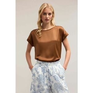 Tricou lejer din satin imagine