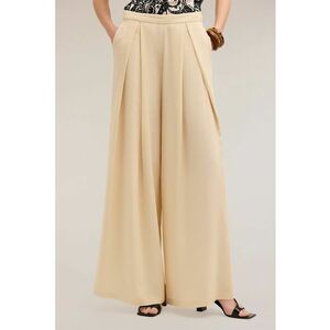 Pantaloni ampli din amestec de lyocell imagine