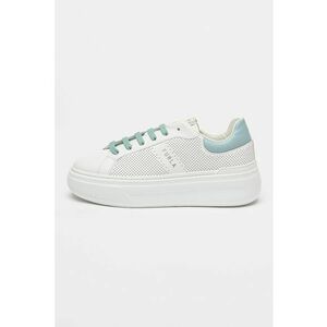 Pantofi sport wedge de piele imagine