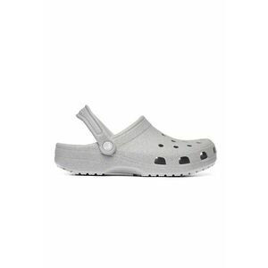 Saboti pentru dama Classic Glitter Clog - Sintetic - Gri imagine