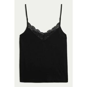 Top de pijama cu dantela imagine