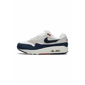 Pantofi sport cu segmente de piele si piele intoarsa Air Max 1 imagine