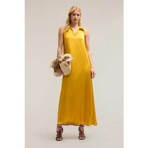 Rochie maxi cu guler imagine