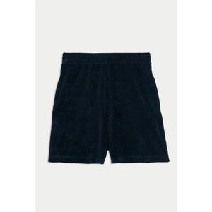 Pantaloni scurti din amestec de in cu talie elastica imagine