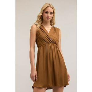Rochie mini cu decolteu in V imagine