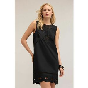 Rochie scurta din dantela cu model crosetat imagine