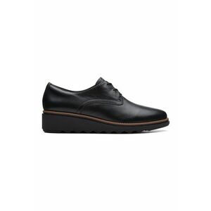 Pantofi wedge de piele Sharon imagine