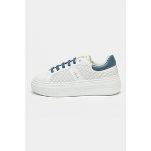 Pantofi sport wedge de piele imagine
