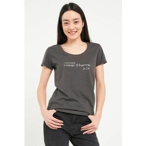 - Tricou dama cu imprimeu texturat ( EBONY imagine