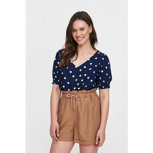 Bluza cu decolteu in V si buline imagine
