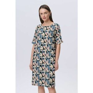 Rochie-tricou cu imprimeu floral imagine