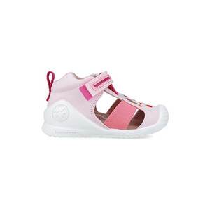 Sandale din material textil cu velcro imagine