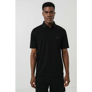Tricou polo cu logo contrastant imagine