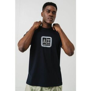 Tricou din bumbac cu imprimeu logo imagine
