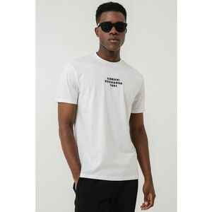 Tricou cu logo si decolteu la baza gatului imagine