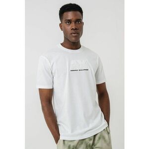 Tricou din bumbac cu logo in relief imagine