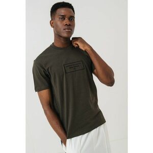 Tricou regular-fit cu logo brodat imagine