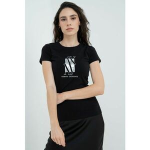 Tricou slim fit cu logo imagine
