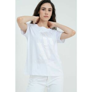 Tricou lejer cu decolteu rotund imagine