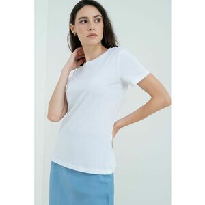 Tricou regular fit cu imprimeu logo lateral imagine