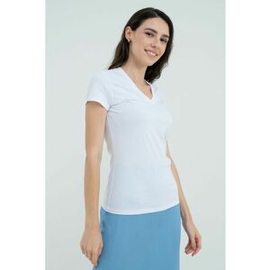 Tricou slim fit de bumbac imagine