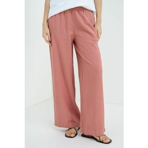 Pantaloni din amestec de in cu snur imagine