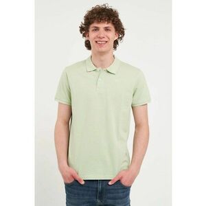 - Tricou barbat polo de culoare uniforma (Marime: M - Culoare: SMOKE GREEN) imagine