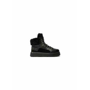Ghete dama 304245305 - Piele naturala - Negru imagine